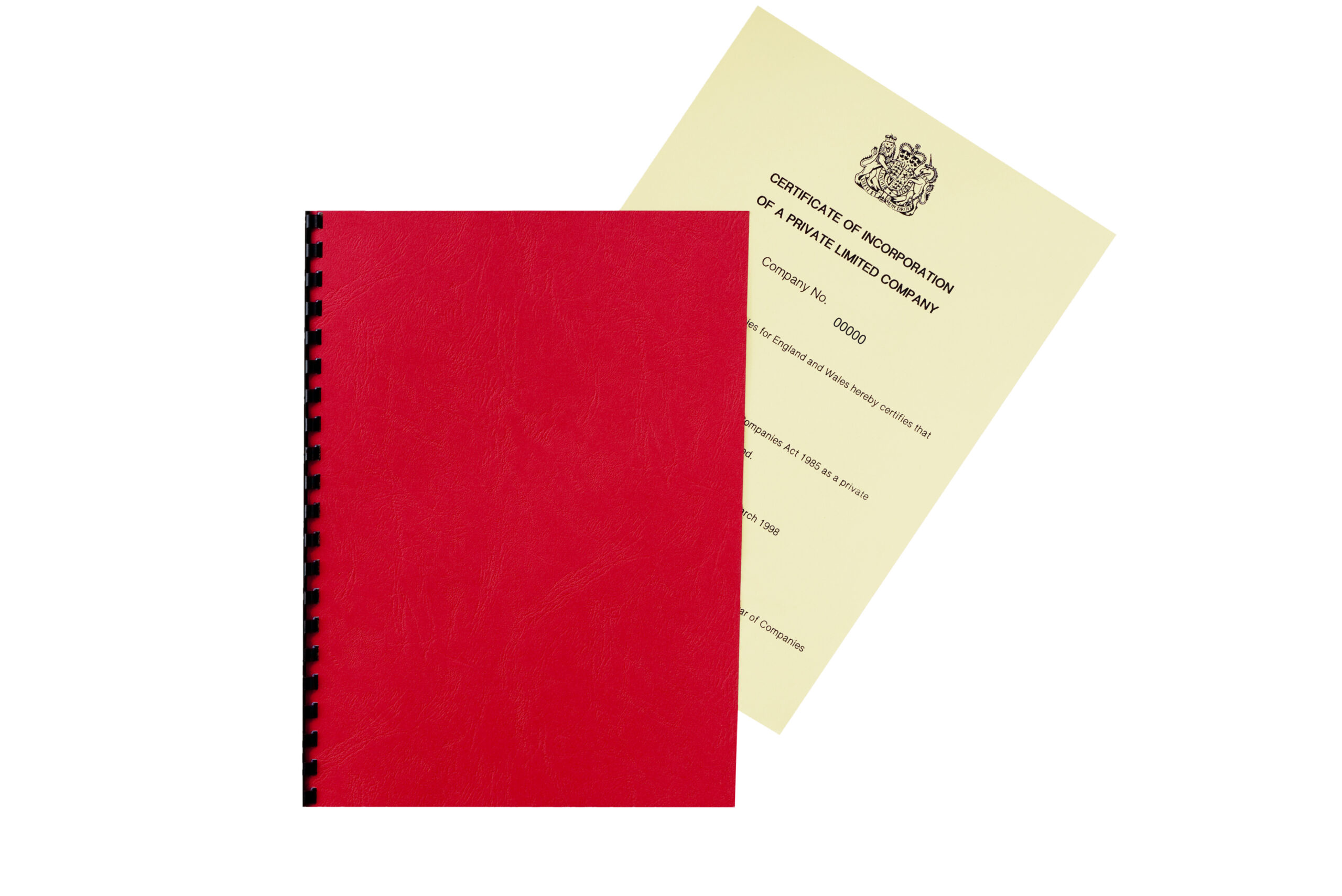 Indian entrepreneur preparing documents required to register a UK company from India.