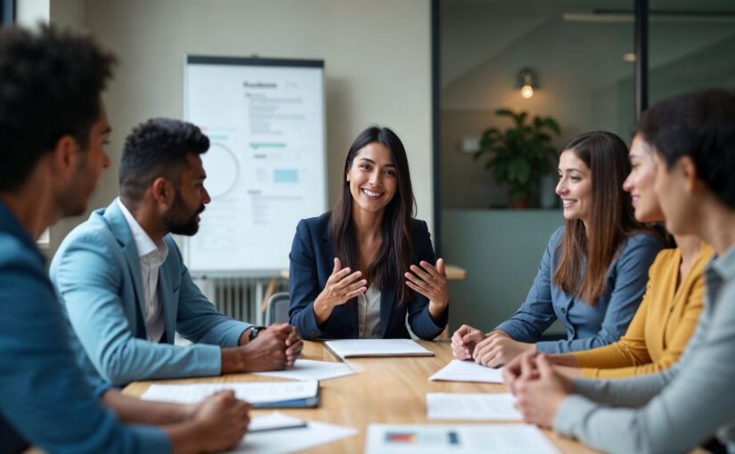 Indian entrepreneur working from India and communicating professionally with UK customers
