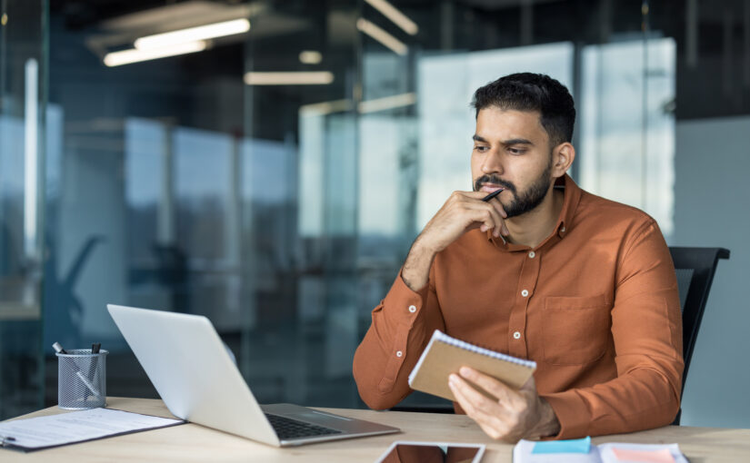 Indian entrepreneur communicating professionally with UK customers while operating from India