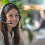 Virtual receptionist service answering UK customer calls for an Indian business