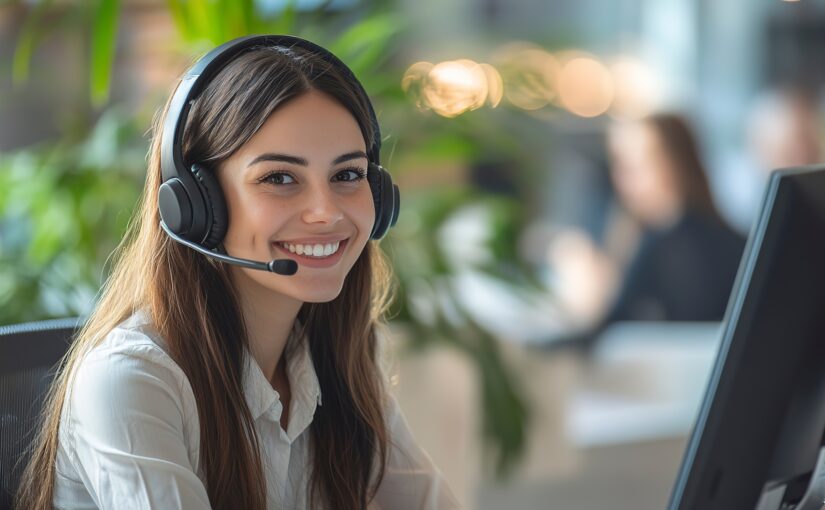 Virtual receptionist service answering UK customer calls for an Indian business