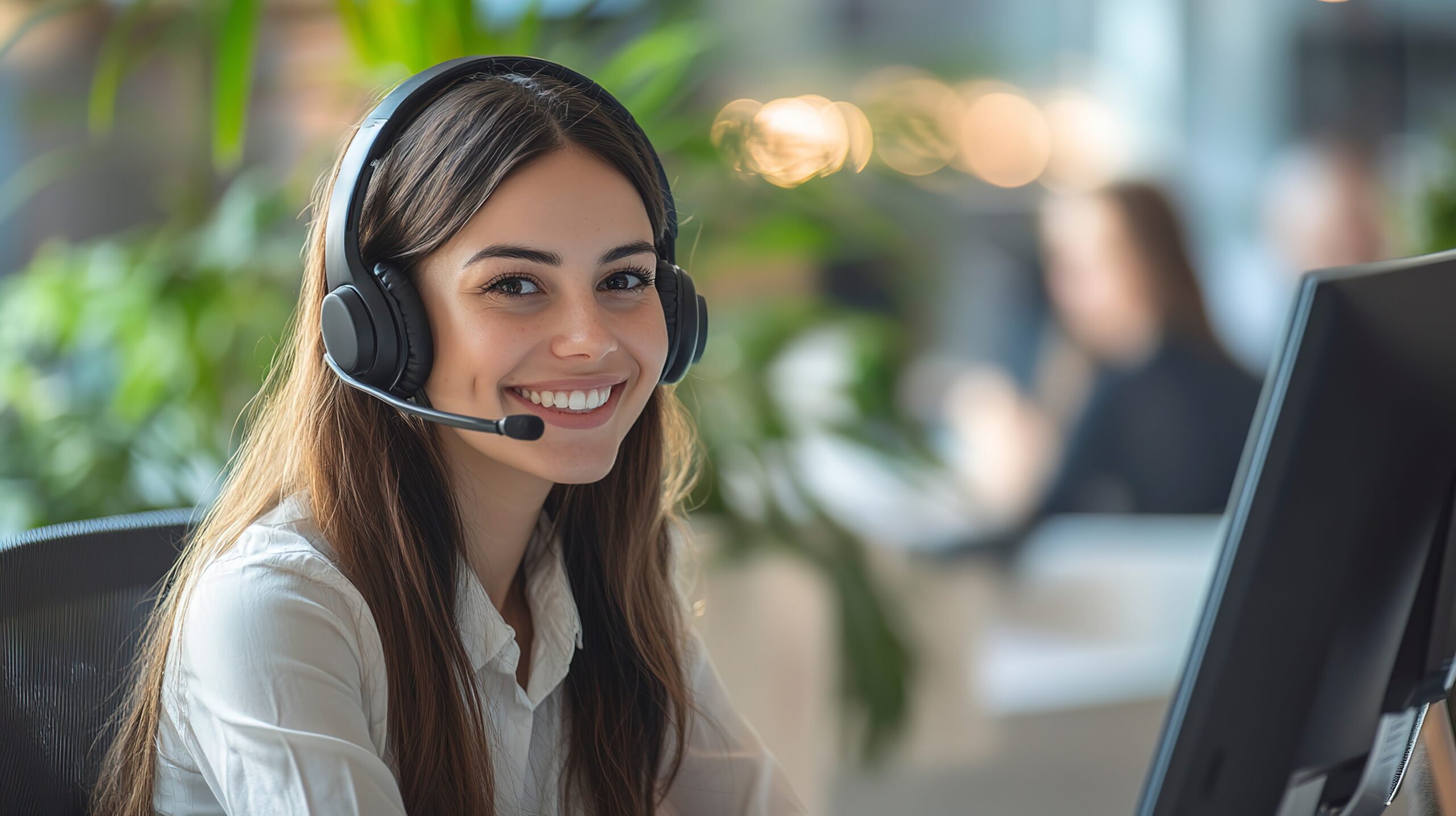 Virtual receptionist service answering UK customer calls for an Indian business