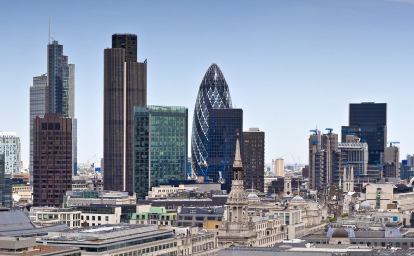 london office buildings landscape