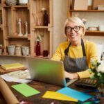 Small business owner operating from home.