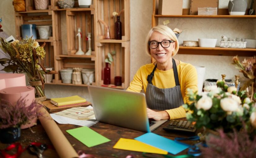 Small business owner operating from home.