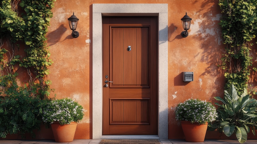 Entrance of private home than can be used as UK company registered office address