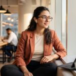 Business professionals working in a modern flexible workspace, representing agility over ownership in today’s business operations.