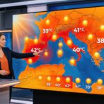 Professionals working in a flexible workspace during UK extreme weather disruption