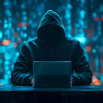 Business owner protecting personal and company information from identity theft